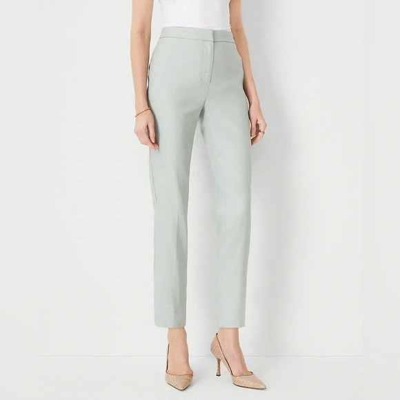 Ann Taylor Eva Petite-Curvy Fit Ankle Pants - Picture 1 of 6